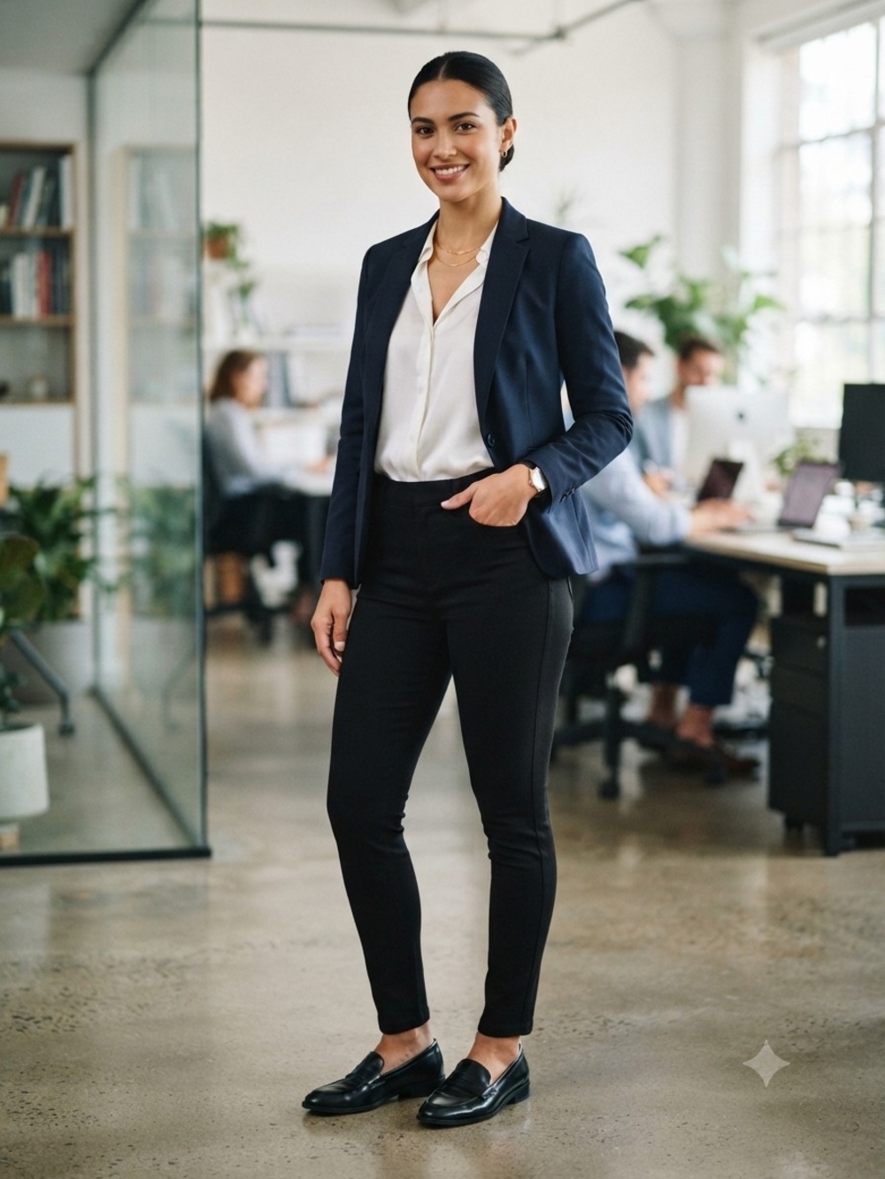 Charming Charlie Black Skinny Dress Pants